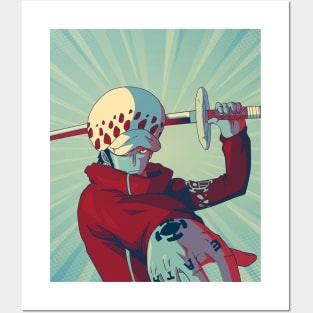 trafalgar law Posters and Art